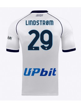 Moški Nogometna dresi replika SSC Napoli Jesper Lindstrom #29 Gostujoči 2023-24 Kratek rokav